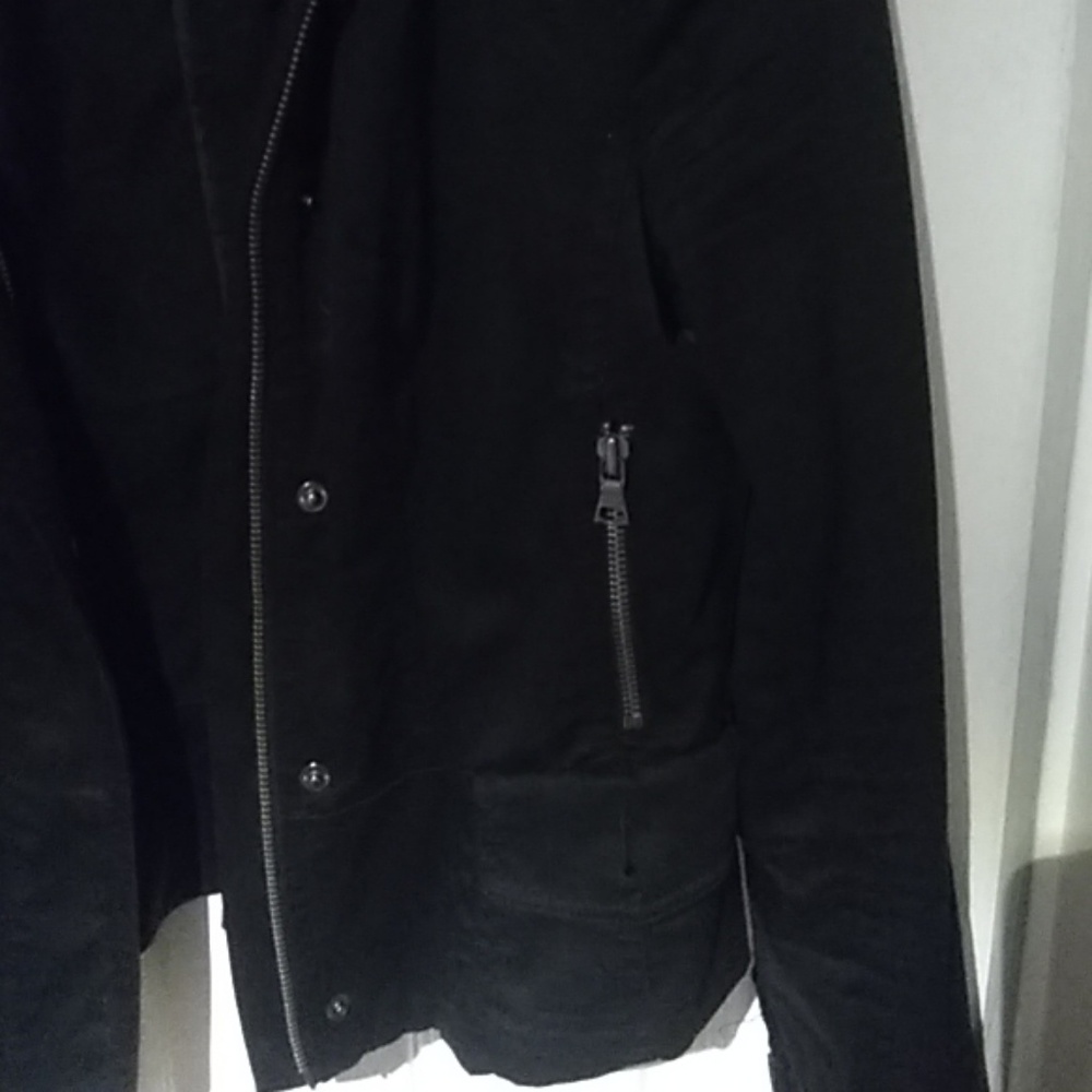 EXPRESS cropped black jacket - Picture 4 of 4